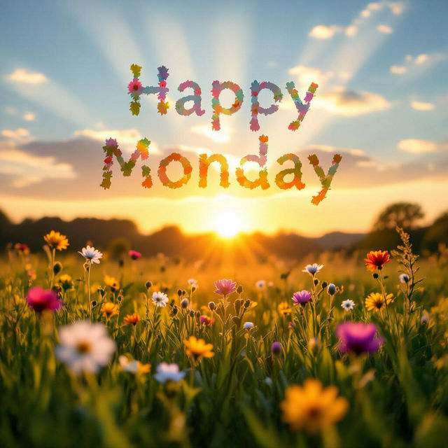 AI-Generated Monday Blessings Images gallery