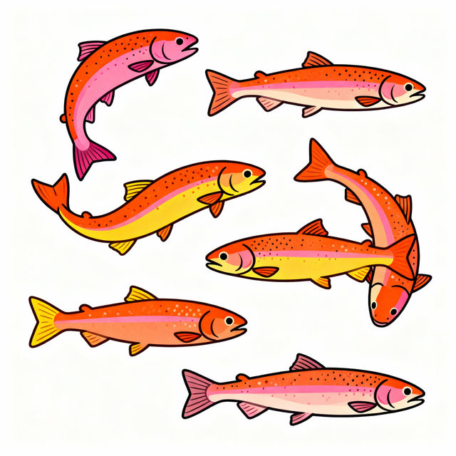 Salmon Clip Art gallery
