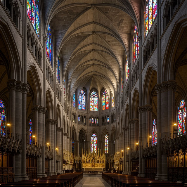 Explore AI-Generated Romanesque Art gallery