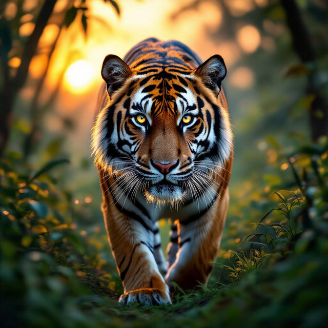 Pictures Of A Tiger - Stunning AI Art gallery