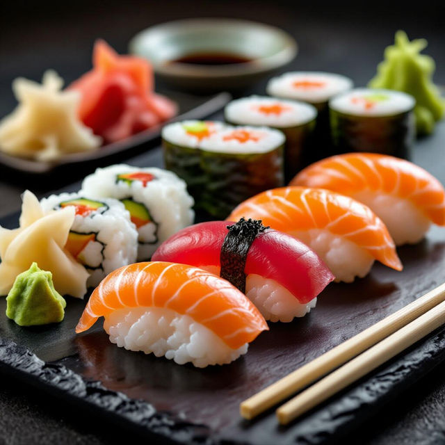 Sushi Images - AI Generated gallery