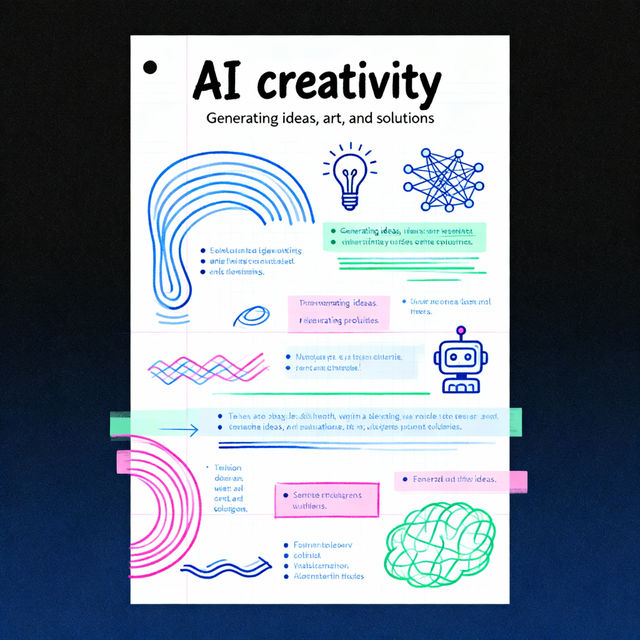 Sketch Note Examples - AI Generated gallery