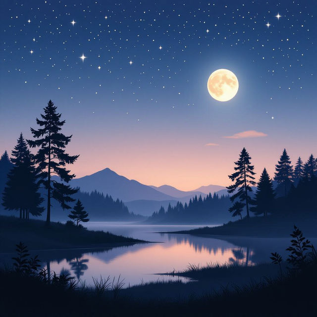 Beautiful Nature Good Night Images gallery