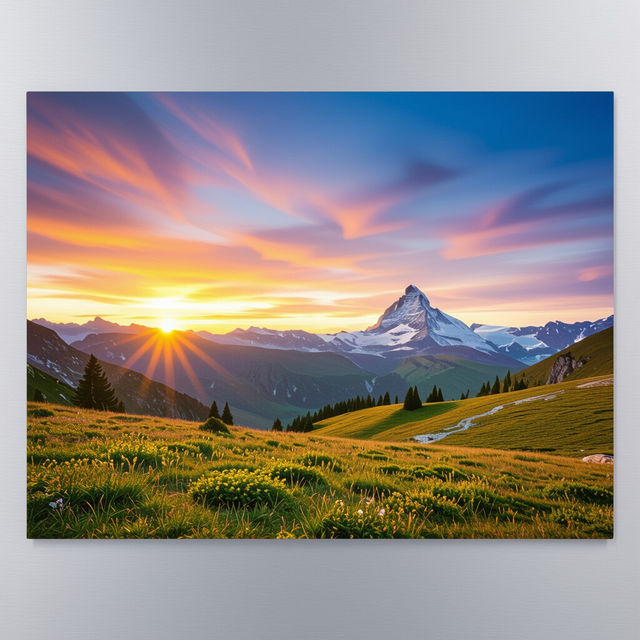 Picture on Metal Art - AI Generated gallery