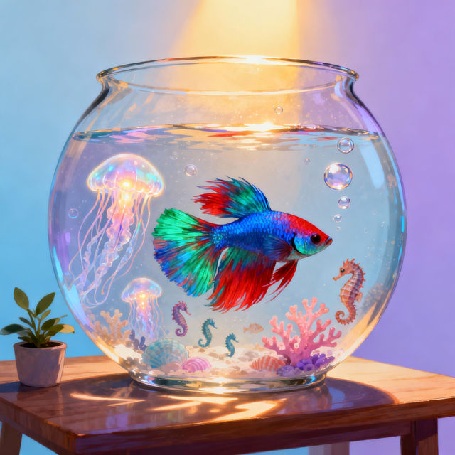 Fishbowl Drawing Art gallery