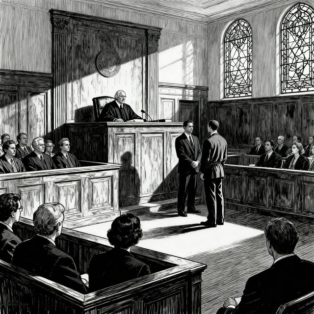 6th Amendment Drawings - AI Generated gallery