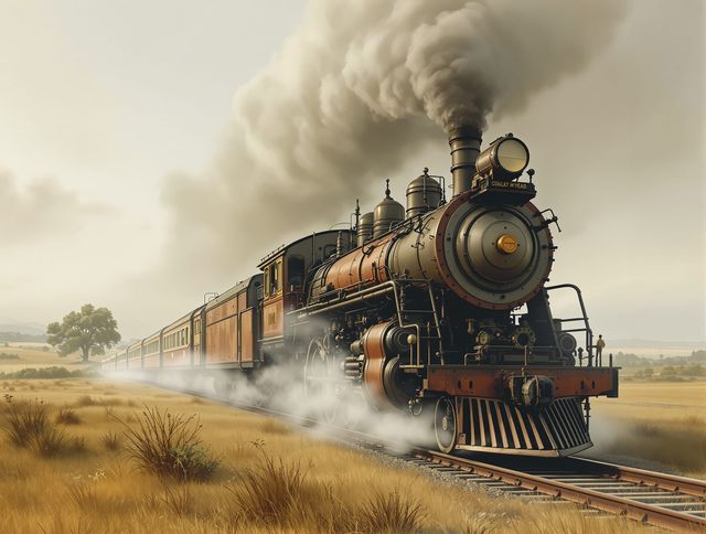 Train Drawing & Illustrations gallery