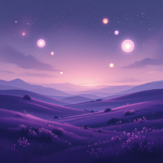 Purple Aesthetic Wallpaper for iPhone gallery