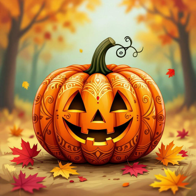 Drawing On Pumpkin Ideas gallery