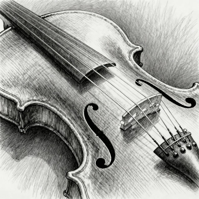 Viola Drawings - AI Generated Art gallery