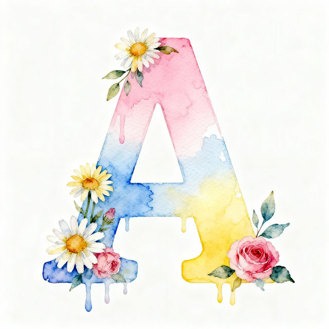 Alphabet Wall Art - Made With AI gallery