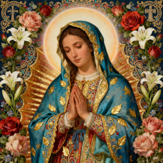 Guadalupe Drawings - AI Generated Art gallery