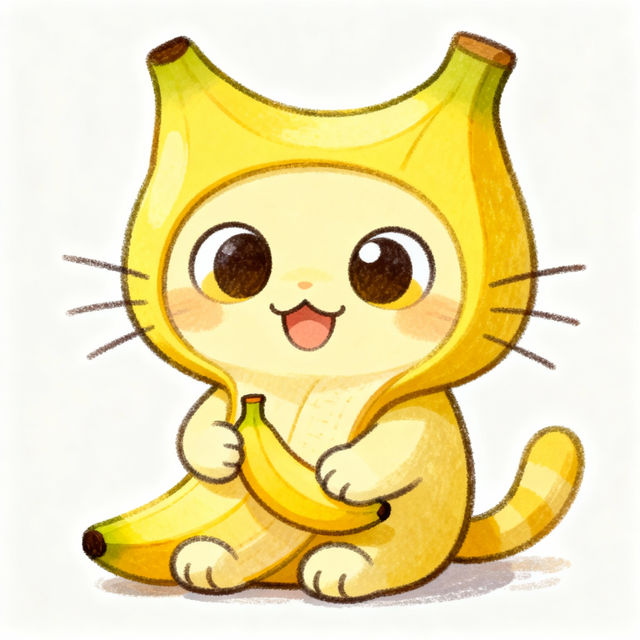 Banana Cat Drawing gallery