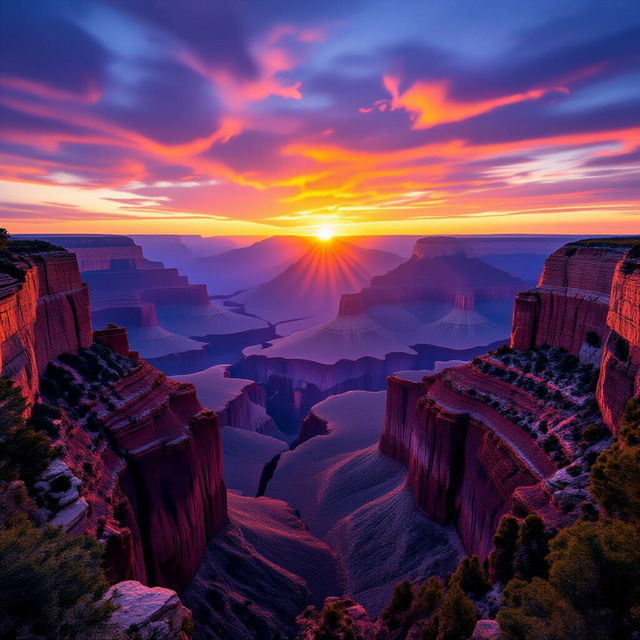 Grand Canyon Art - Made With AI gallery