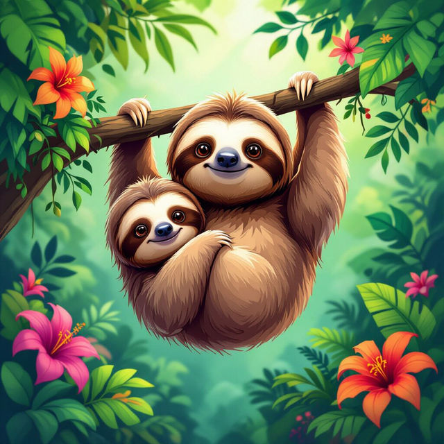 Sloth Art gallery