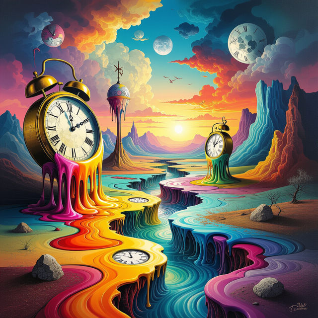 Distorted Images - AI Generated gallery