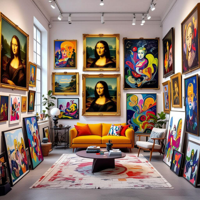 AI Art Inspired by Famous Collectors gallery