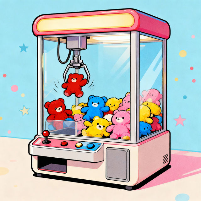 Claw Machine Drawing gallery