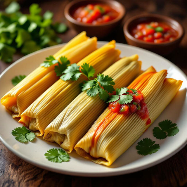 Tamales Images - Made With AI gallery