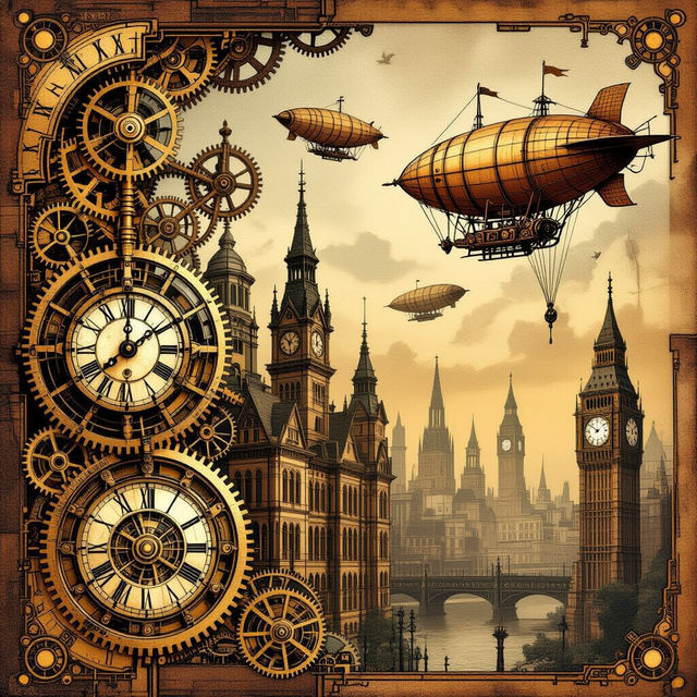 Steampunk Wall Art gallery