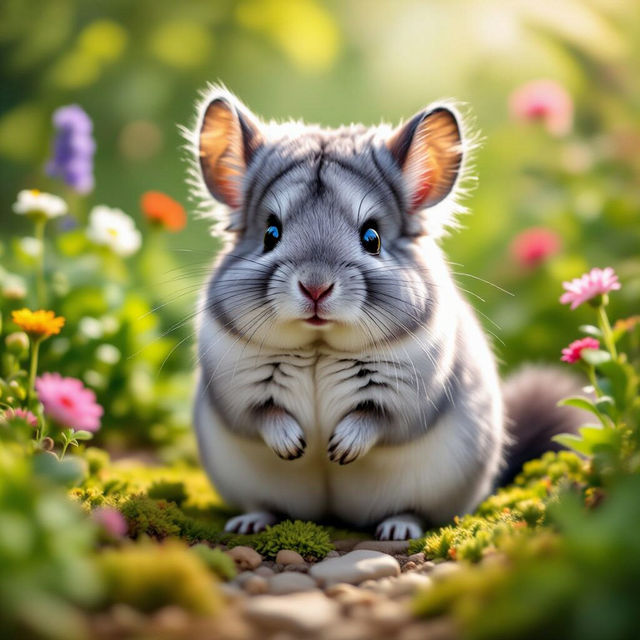 Pictures of Chinchillas - AI Generated gallery