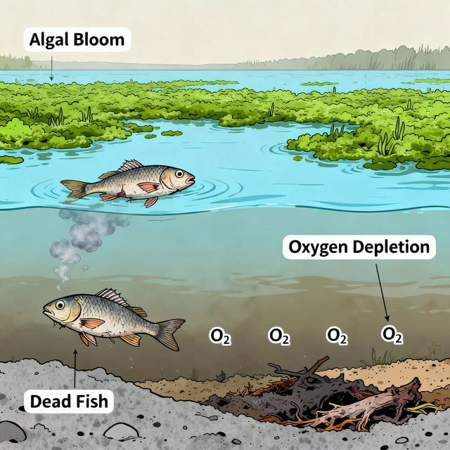 Eutrophication Drawings - Visualizing Environmental Change gallery