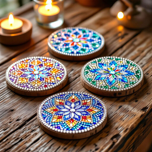 Diamond Art Coasters gallery
