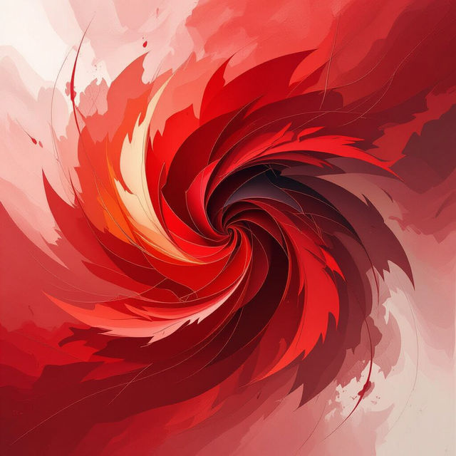 Red Abstract Art gallery