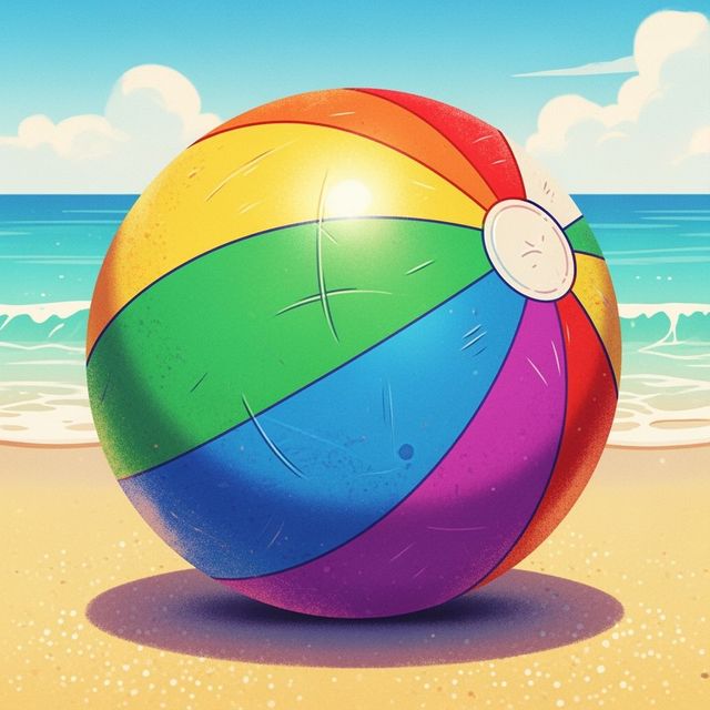 AI Beach Ball Drawings Gallery gallery