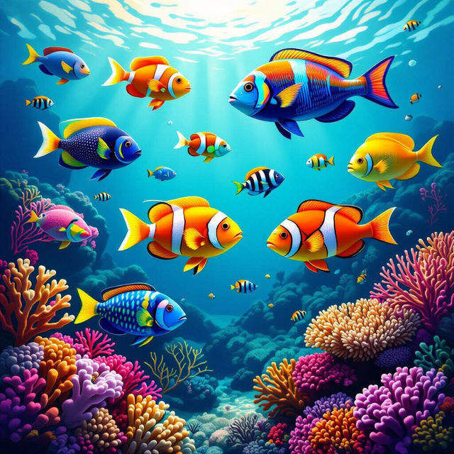 Easy Drawing Fish - Made With AI gallery