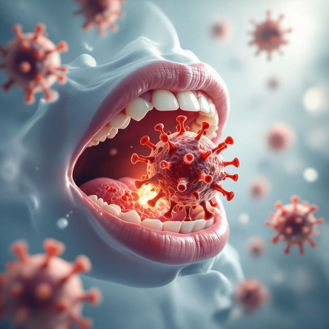 Explore Viral Infection Mouth Pictures Generated by AI gallery