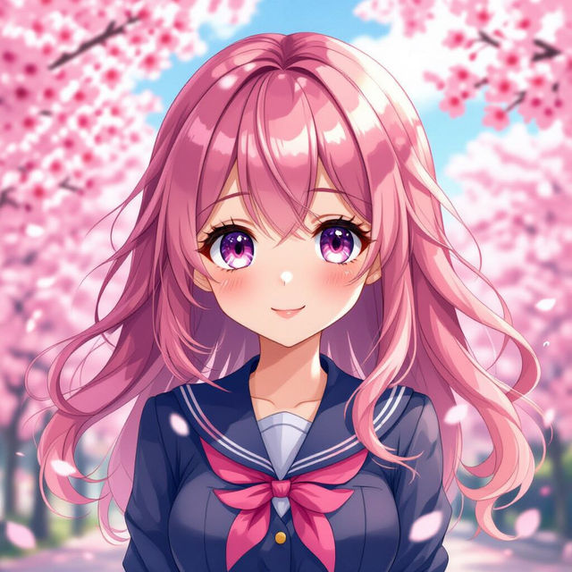 Easy Anime Girl Drawings gallery