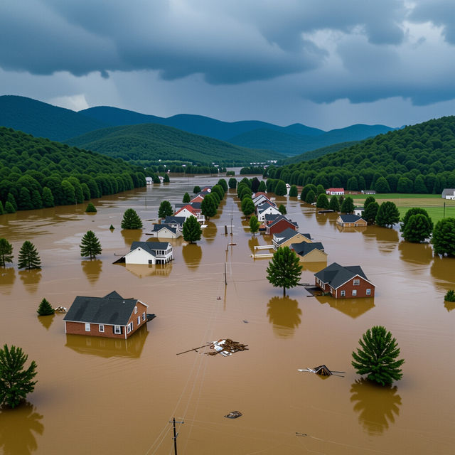 Boone NC Flooding Pictures gallery