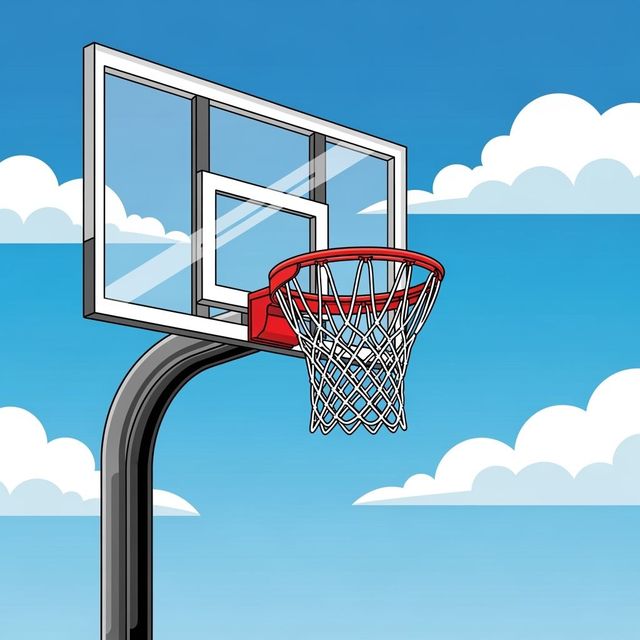Create a Basketball Hoop Drawing With AI gallery
