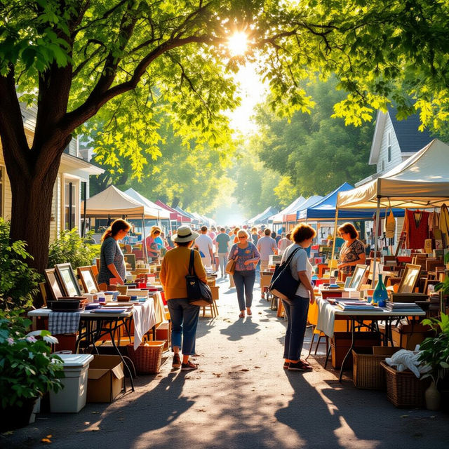 Yard Sale Pictures - AI Generated gallery