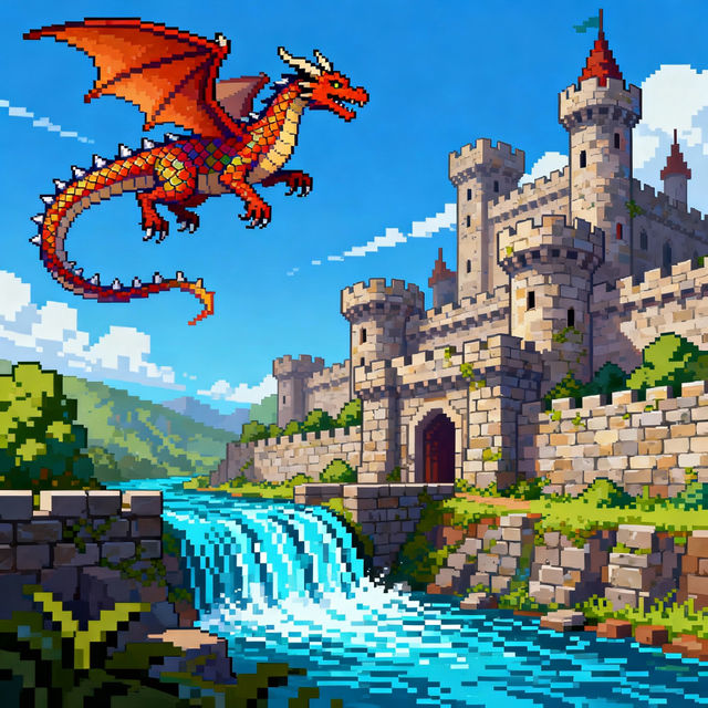 Pixel Art Images - Made With AI gallery