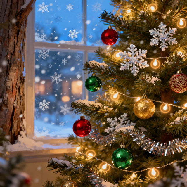 Christmas Tree Drawing Realistic gallery