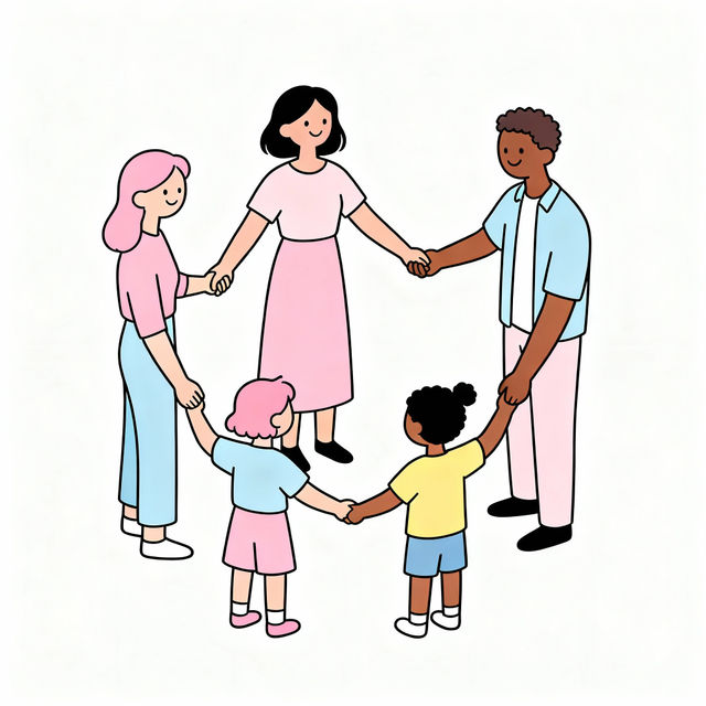 Easy Family Drawings - Made With AI gallery