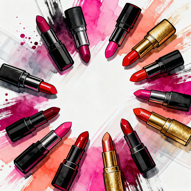 Lipstick Drawings gallery