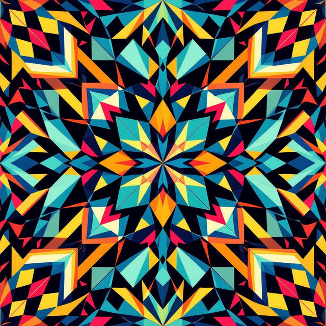 Geometric Pictures - AI Generated Art gallery