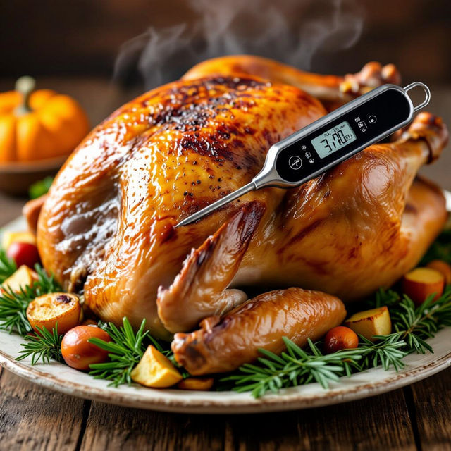 Turkey Thermometer Placement Images gallery