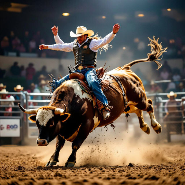 Bull Riding Pictures - Made With AI gallery