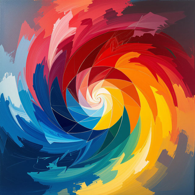 Abstract Art Paintings - Made With AI gallery