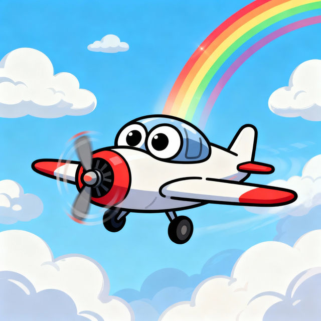 Cartoon Plane Drawings - Made With AI gallery