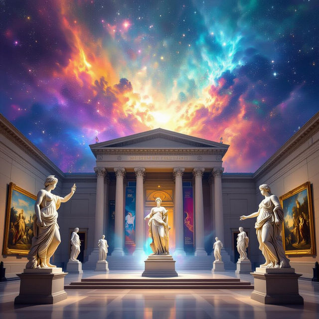 Fine Art Museum Boston - AI Art gallery