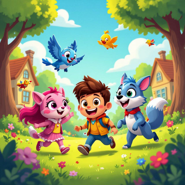 Cartoon Wallpaper 4K gallery