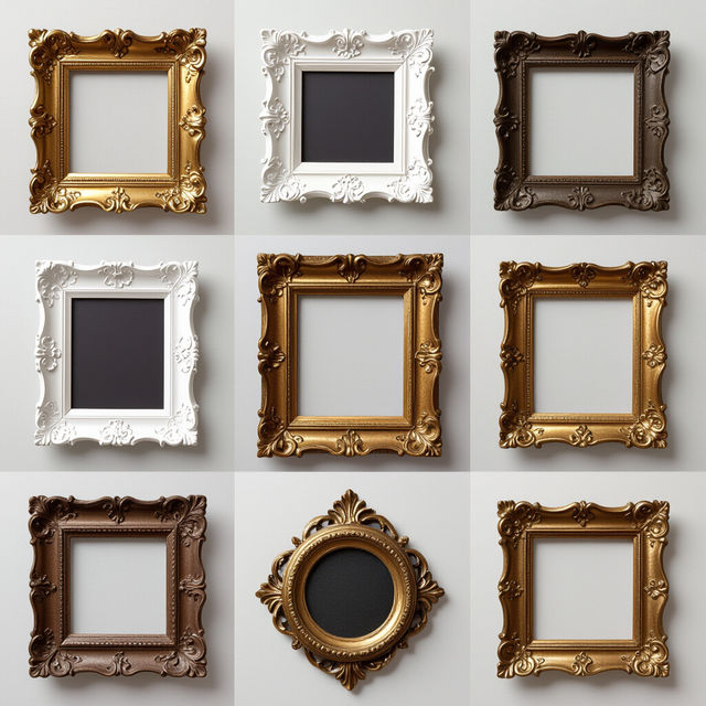 2x3 Picture Frames - AI Generated gallery