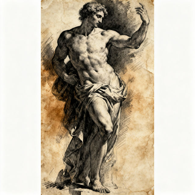 Michelangelo Drawing Art gallery