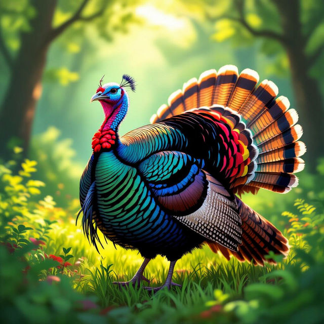 Colorful Turkey Pictures - Made With AI gallery