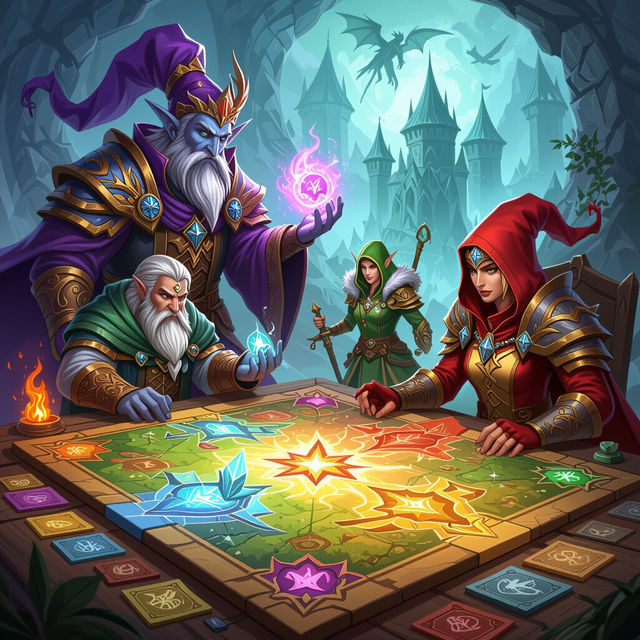 Art Society Board Game Art gallery